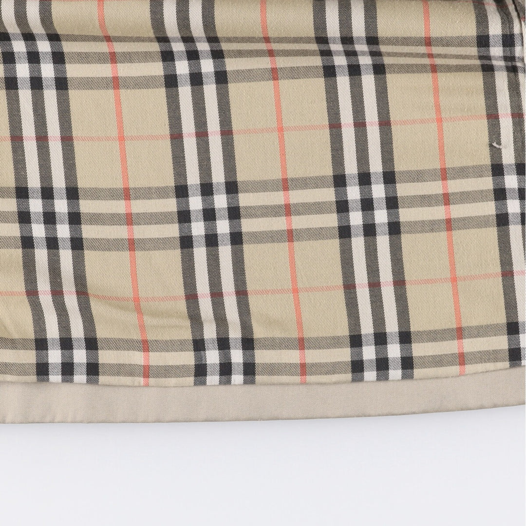 90'S Burberry trench coat, made in England, men's size XL, vintage cotton Beige type Vintage Second Hand