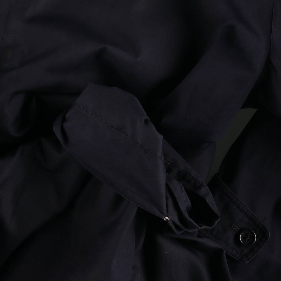 Vintage 1970'S Aquascutum Balmacaan coat, made in England, size M, men's unclear navy blue type Vintage Second Hand