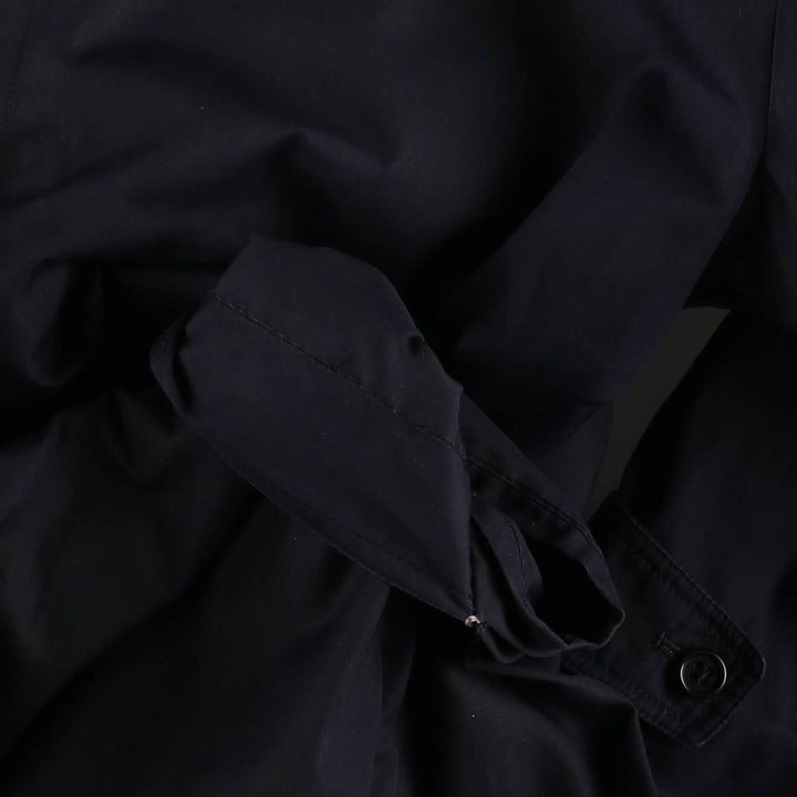 Vintage 1970'S Aquascutum Balmacaan coat, made in England, size M, men's unclear navy blue type Vintage Second Hand