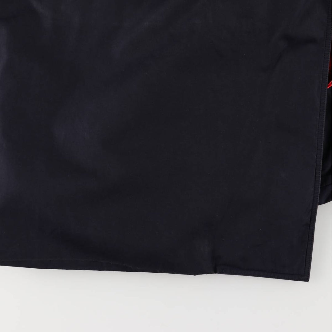 Vintage 1970'S Aquascutum Balmacaan coat, made in England, size M, men's unclear navy blue type Vintage Second Hand