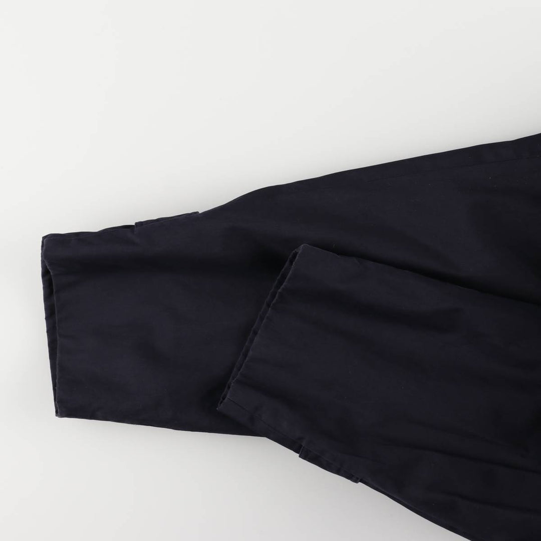 Vintage 1970'S Aquascutum Balmacaan coat, made in England, size M, men's unclear navy blue type Vintage Second Hand