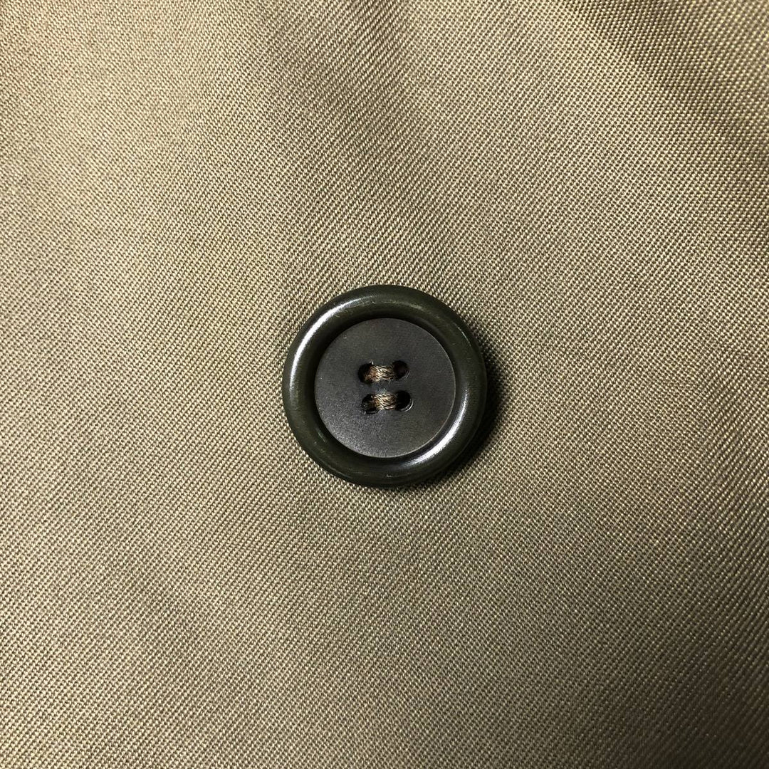 Burberry's Balmacaan coat, men's XL size polyester Khaki type Vintage Second Hand