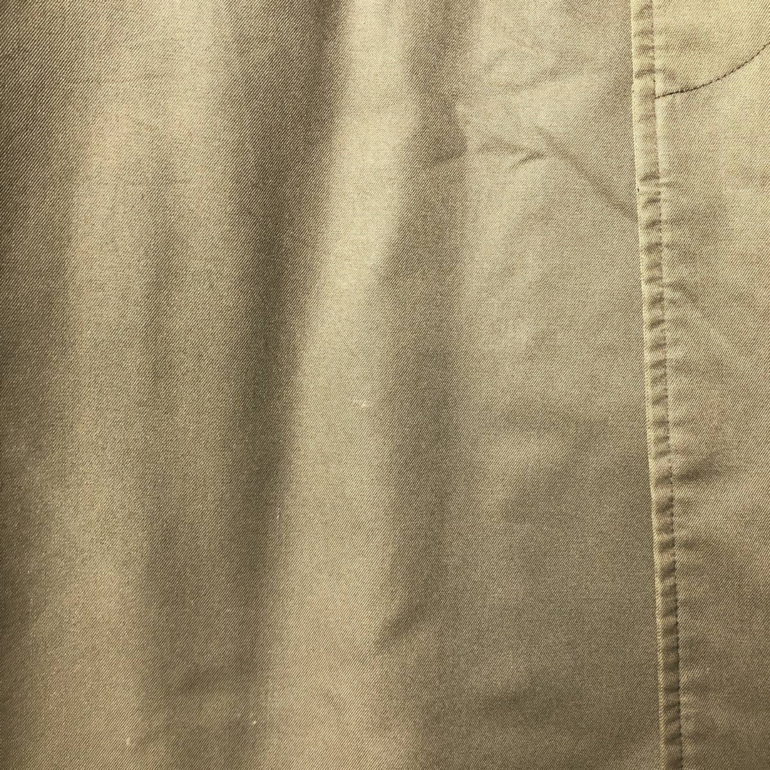Burberry's Balmacaan coat, men's XL size polyester Khaki type Vintage Second Hand