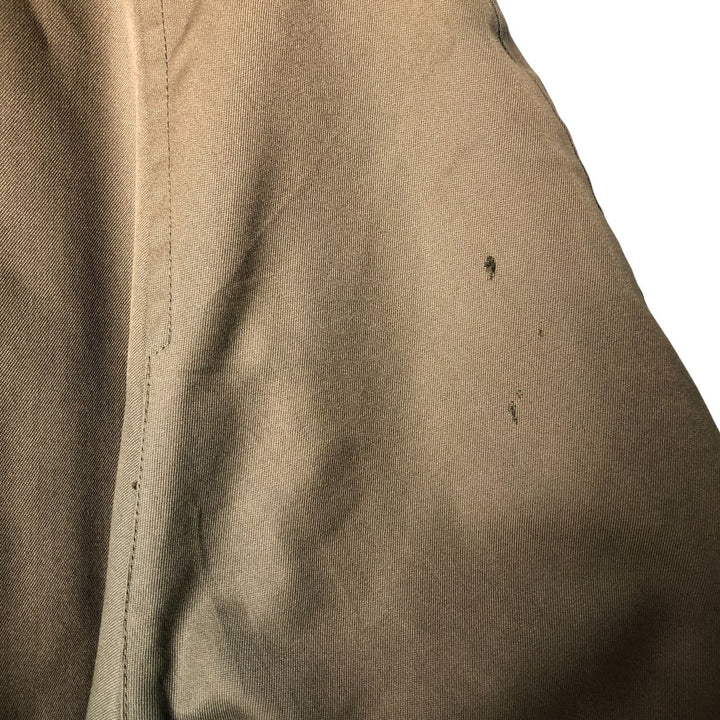 Burberry's Balmacaan coat, men's XL size polyester Khaki type Vintage Second Hand