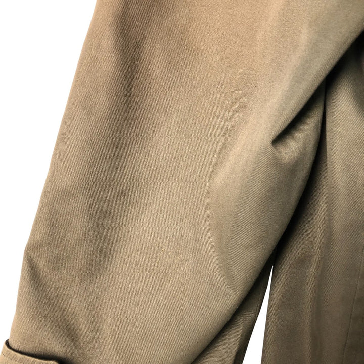 Burberry's Balmacaan coat, men's XL size polyester Khaki type Vintage Second Hand