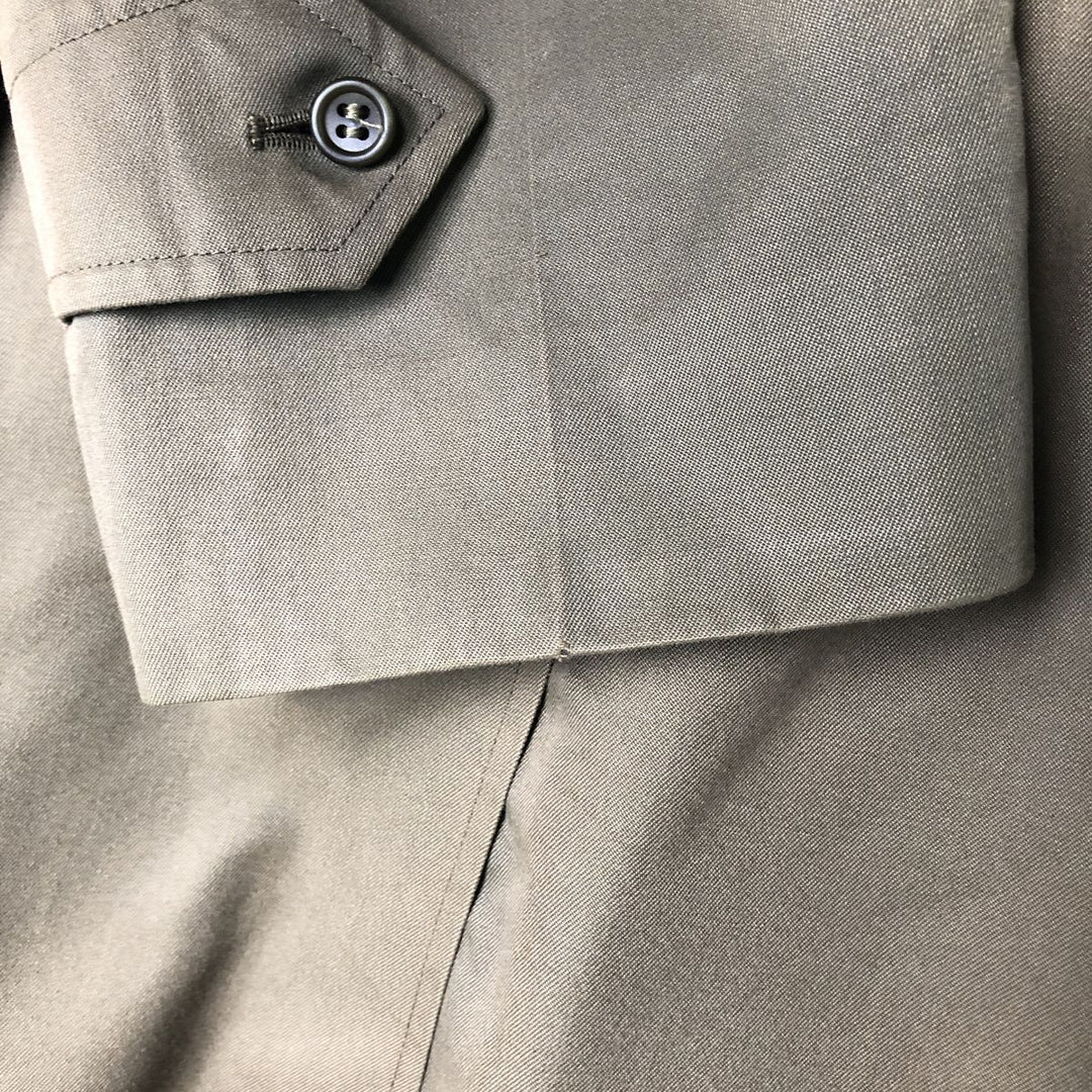 Burberry's Balmacaan coat, men's XL size polyester Khaki type Vintage Second Hand