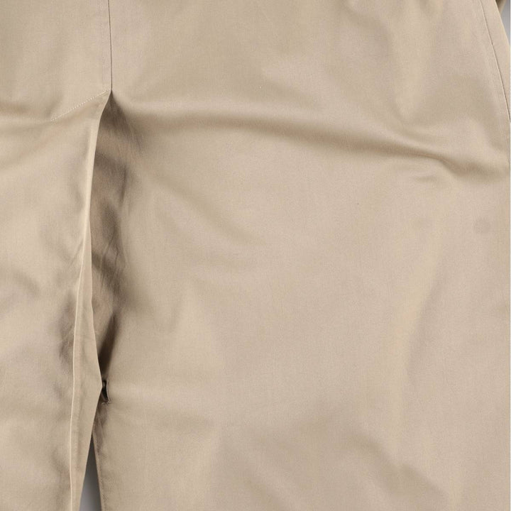 Burberry's Balmacaan Coat, Made in England, Men's XL Size cotton Beige type Vintage Second Hand