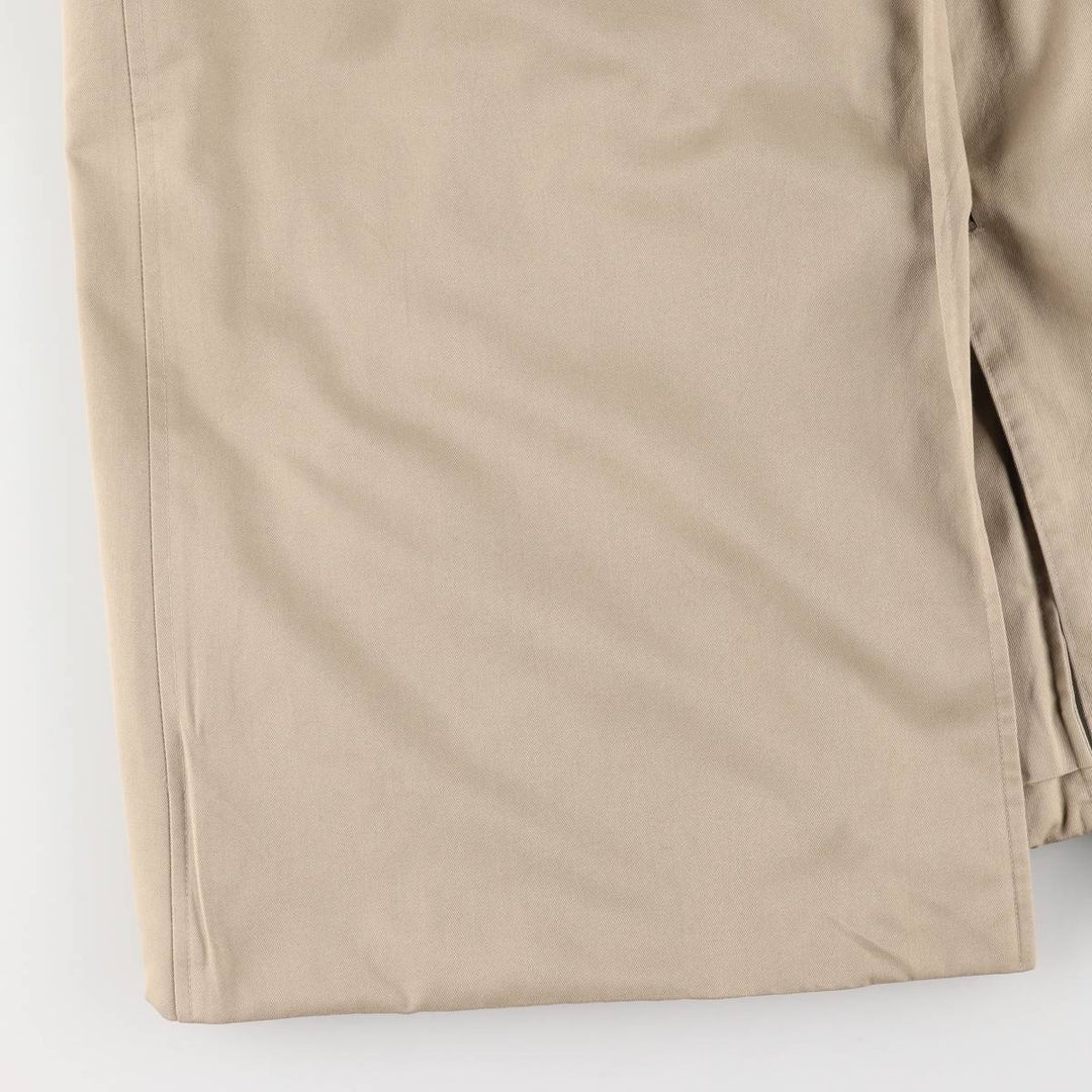 Burberry's Balmacaan Coat, Made in England, Men's XL Size cotton Beige type Vintage Second Hand