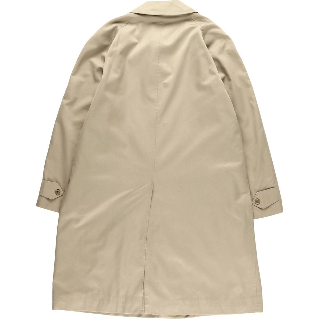 Vintage Burberry Balmacaan coat from the 1970'S to 1980s, made in England, size L. polyester Beige type Vintage Second Hand