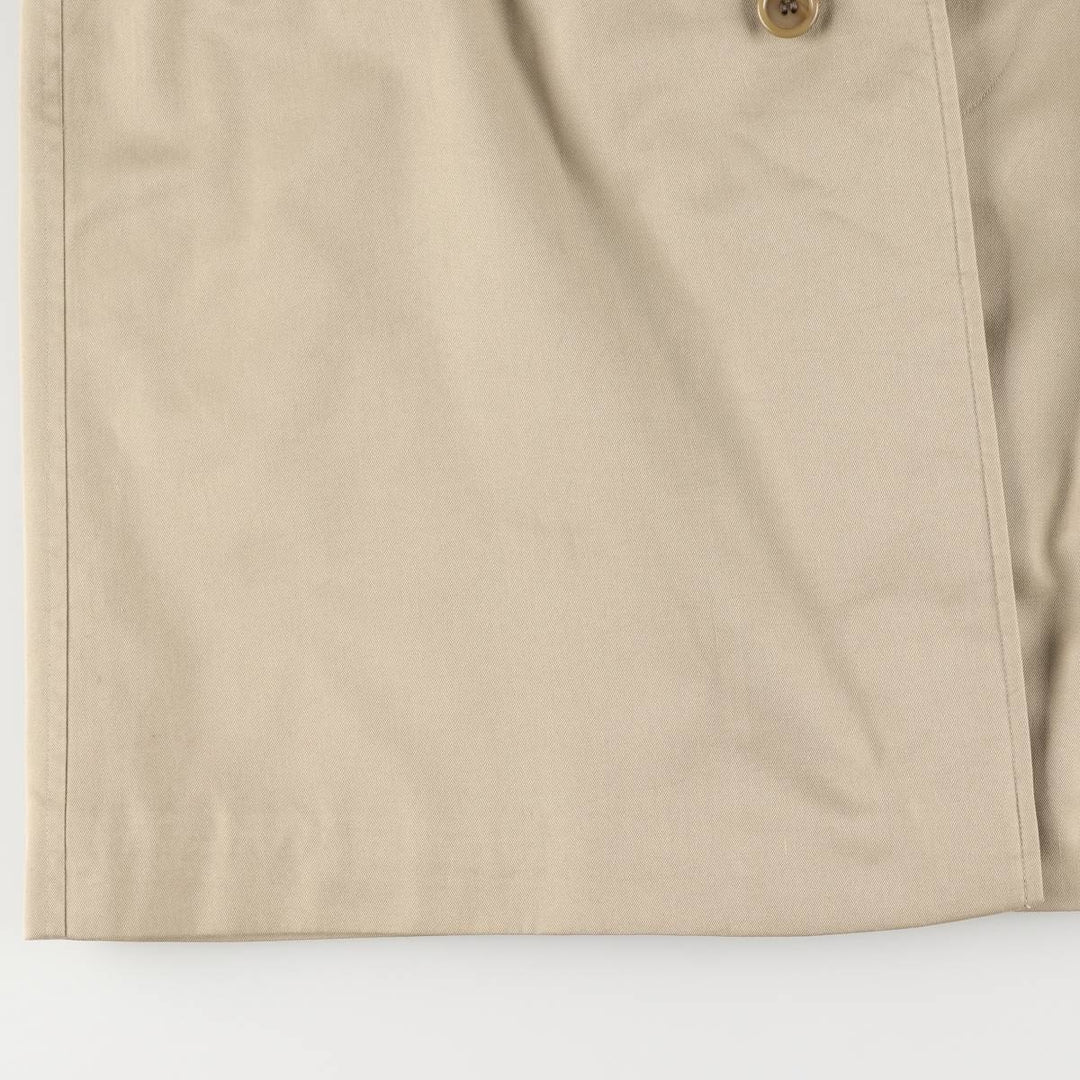 Vintage Burberry Balmacaan coat from the 1970'S to 1980s, made in England, size L. polyester Beige type Vintage Second Hand