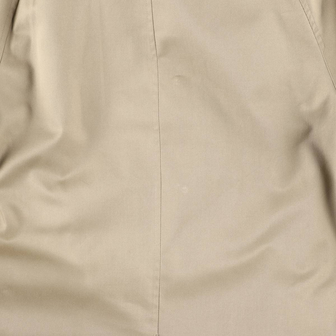 Vintage Burberry Balmacaan coat from the 1970'S to 1980s, made in England, size L. polyester Beige type Vintage Second Hand