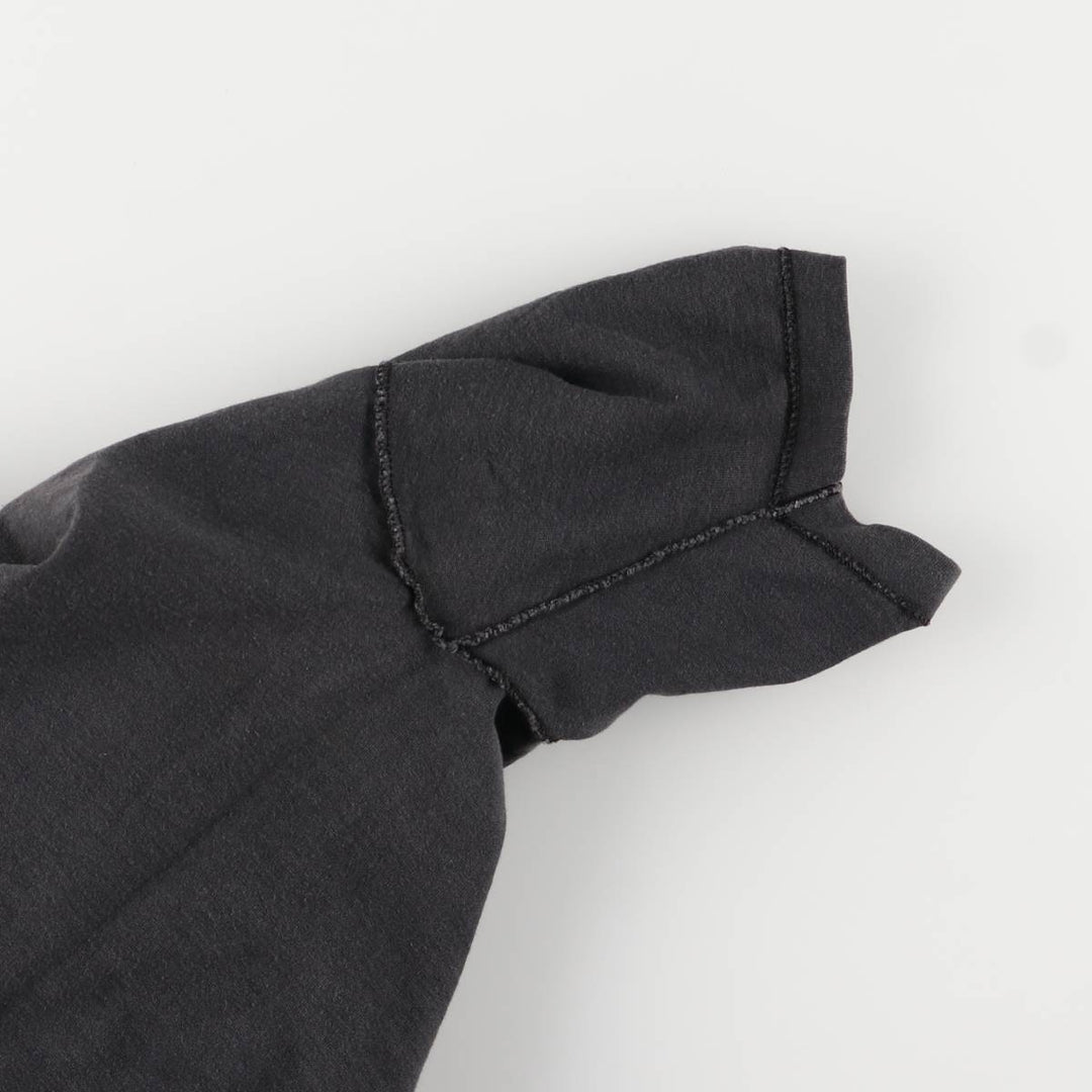 90'S Hanes Dire Straits on Every Street North American Tour 1992 Blue Tag Band T-Shirt, Made in USA cotton black type Vintage Second Hand