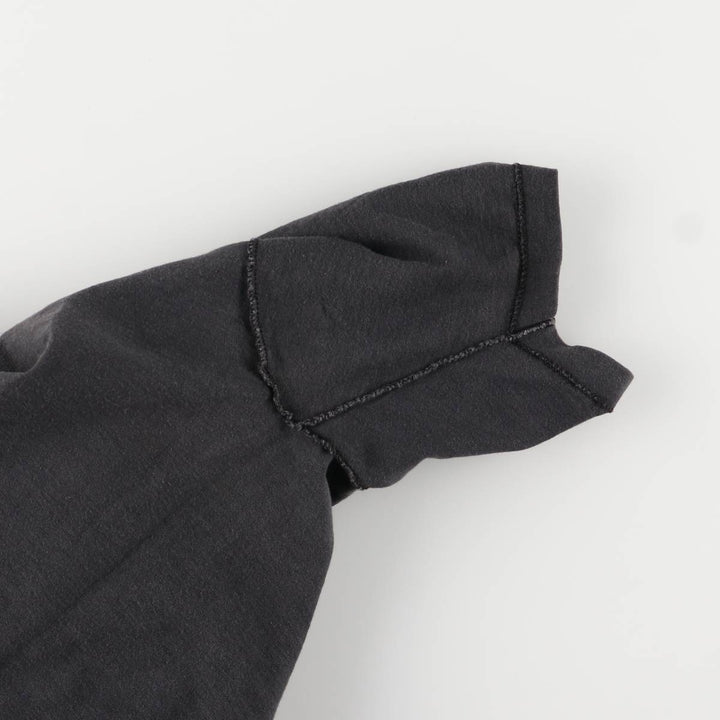 90'S Hanes Dire Straits on Every Street North American Tour 1992 Blue Tag Band T-Shirt, Made in USA cotton black type Vintage Second Hand