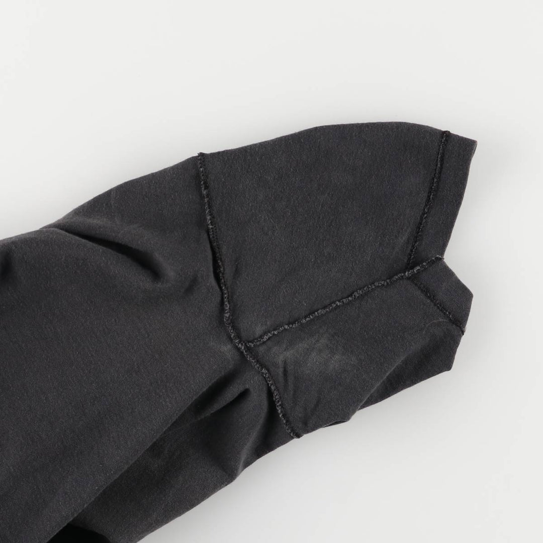 90'S Hanes Dire Straits on Every Street North American Tour 1992 Blue Tag Band T-Shirt, Made in USA cotton black type Vintage Second Hand