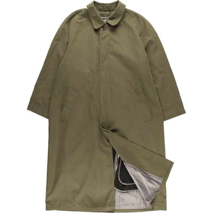 Brooks Brothers Balmacaan Coat, Made in USA, Men's XL unclear Khaki type Vintage Second Hand