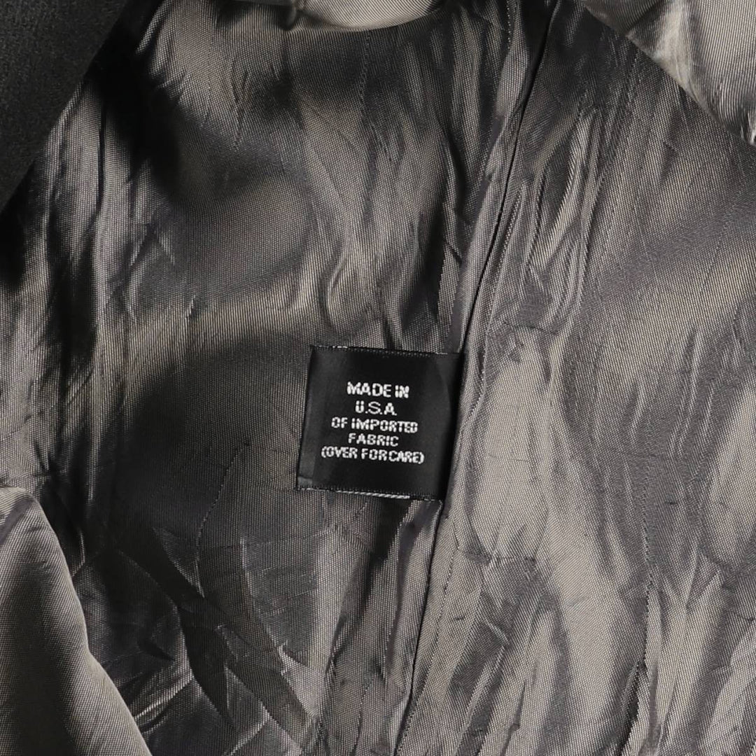 Brooks Brothers Balmacaan Coat, Made in USA, Men's XL unclear Khaki type Vintage Second Hand