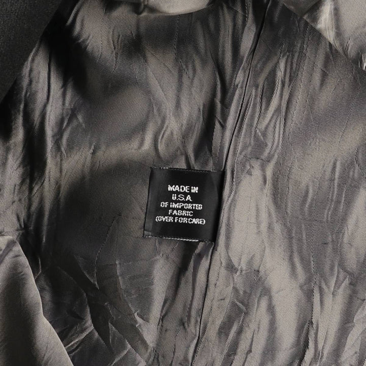 Brooks Brothers Balmacaan Coat, Made in USA, Men's XL unclear Khaki type Vintage Second Hand