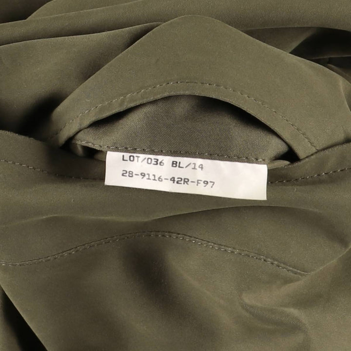 Brooks Brothers Balmacaan Coat, Made in USA, Men's XL unclear Khaki type Vintage Second Hand