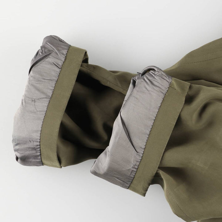 Brooks Brothers Balmacaan Coat, Made in USA, Men's XL unclear Khaki type Vintage Second Hand