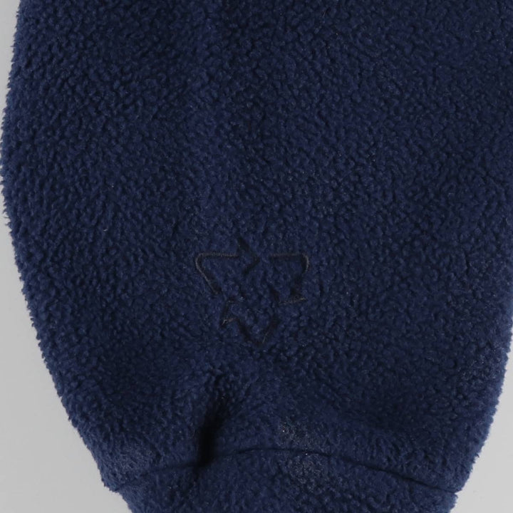 1980'S Berghaus fleece jacket, made in the UK, men's size L, vintage polyester navy blue type Vintage Second Hand