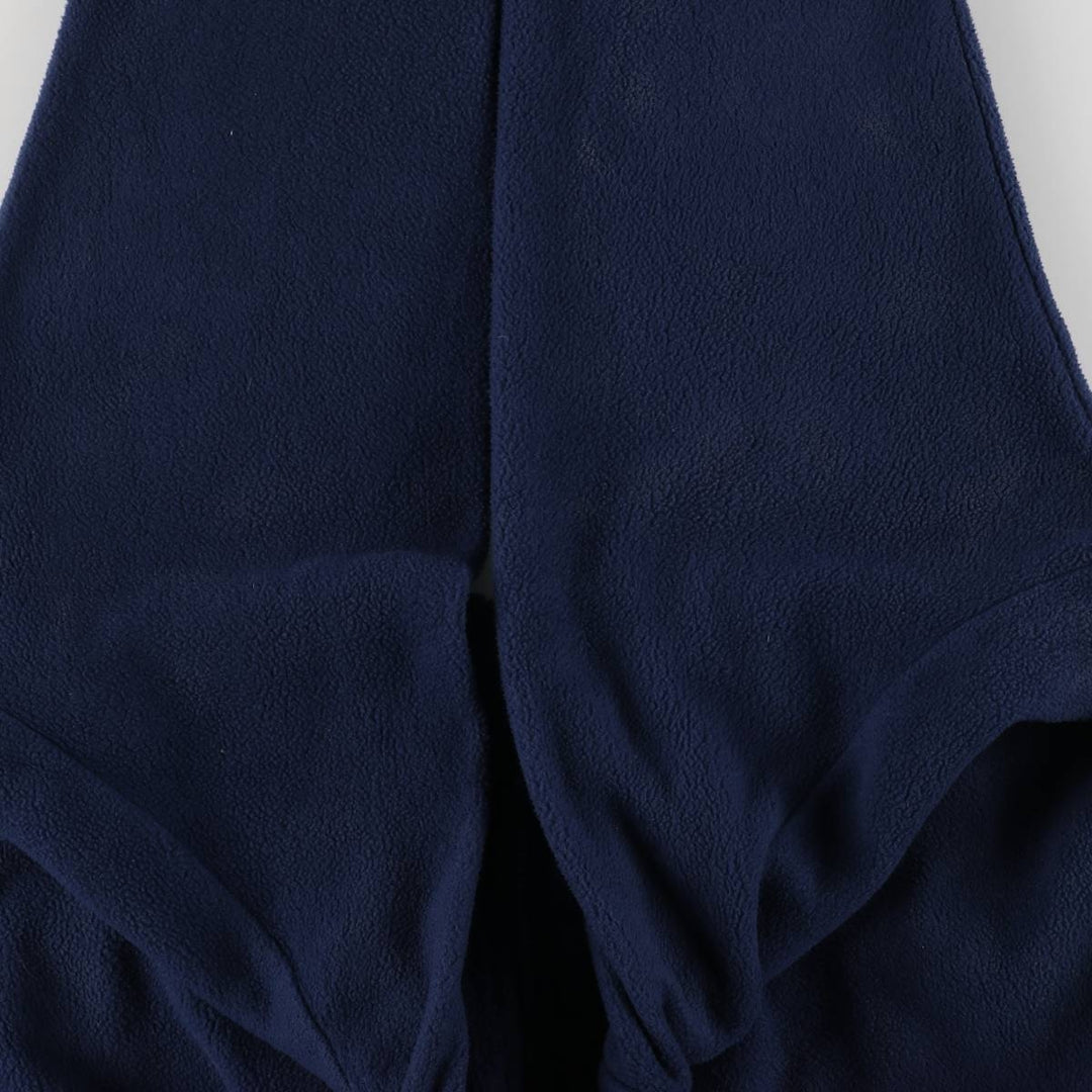 1980'S Berghaus fleece jacket, made in the UK, men's size L, vintage polyester navy blue type Vintage Second Hand