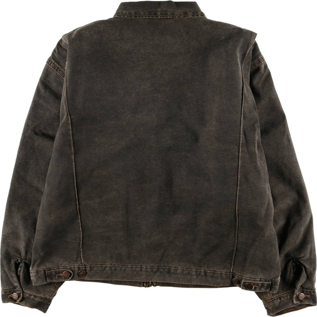 1990'S Dickies Detroit Jacket-style Padded Duck Work Jacket, Men's, Size XXL, Vintage unclear black type Vintage Second Hand