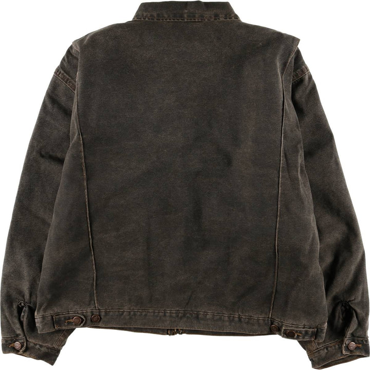 1990'S Dickies Detroit Jacket-style Padded Duck Work Jacket, Men's, Size XXL, Vintage unclear black type Vintage Second Hand