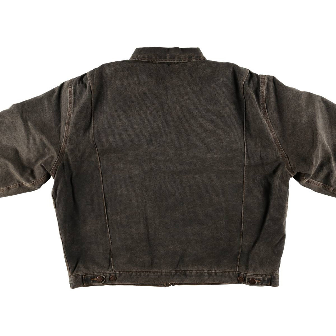 1990'S Dickies Detroit Jacket-style Padded Duck Work Jacket, Men's, Size XXL, Vintage unclear black type Vintage Second Hand