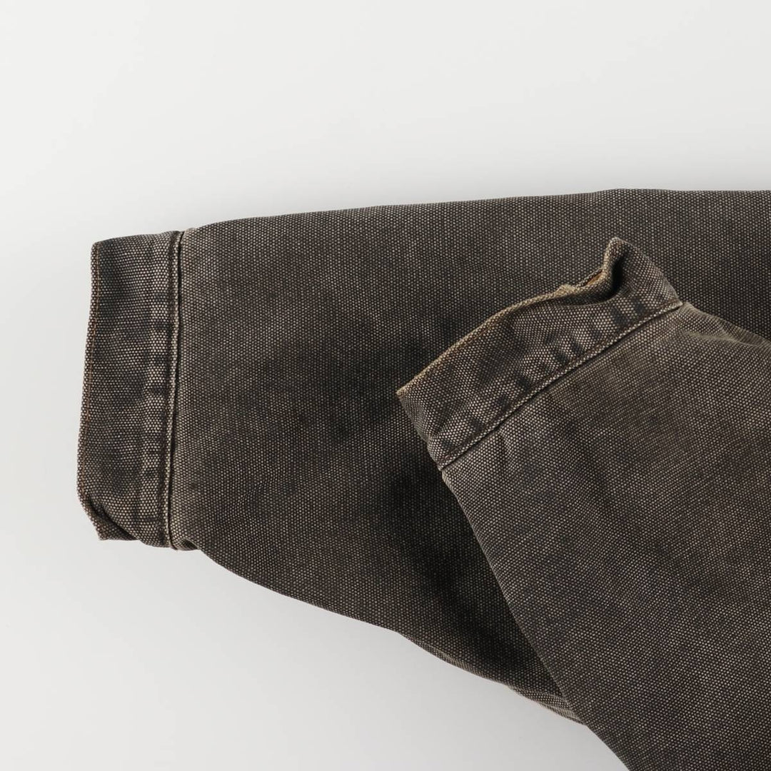 1990'S Dickies Detroit Jacket-style Padded Duck Work Jacket, Men's, Size XXL, Vintage unclear black type Vintage Second Hand