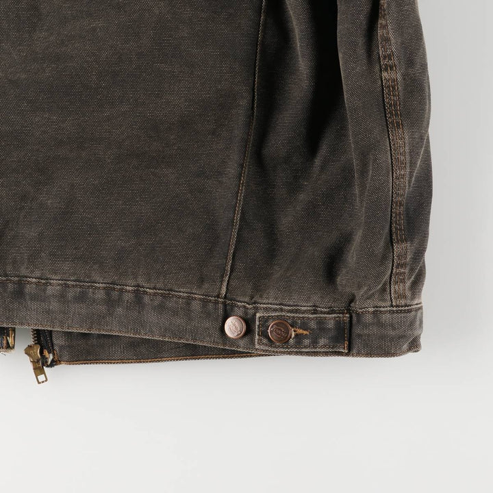 1990'S Dickies Detroit Jacket-style Padded Duck Work Jacket, Men's, Size XXL, Vintage unclear black type Vintage Second Hand