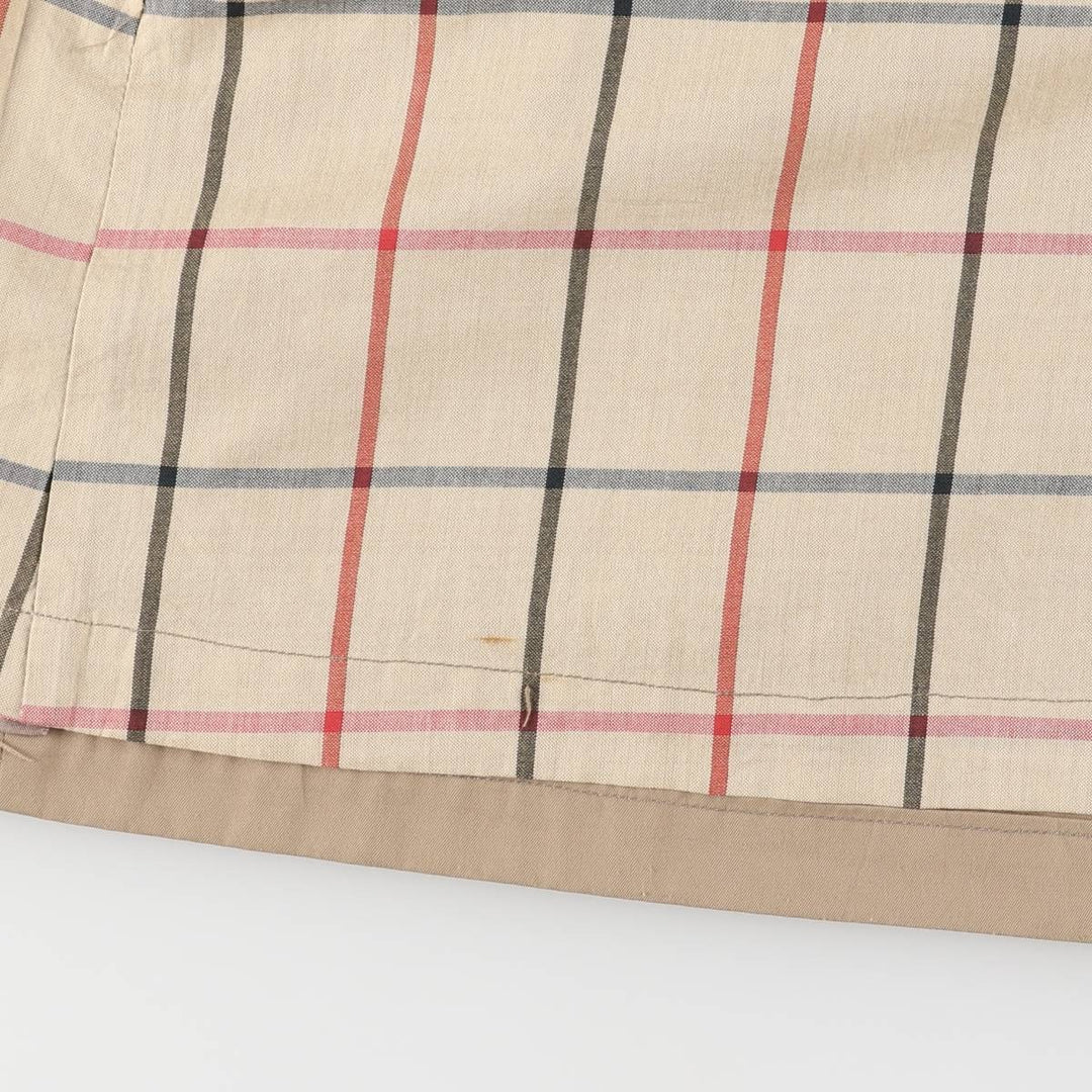 Burberry's Balmacaan Coat, Made in England, Men's XL Size Terylene Beige type Vintage Second Hand