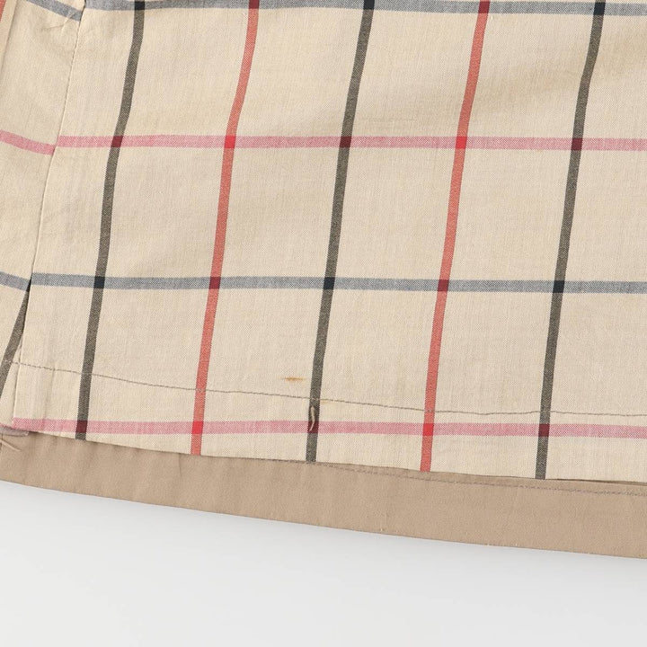 Burberry's Balmacaan Coat, Made in England, Men's XL Size Terylene Beige type Vintage Second Hand