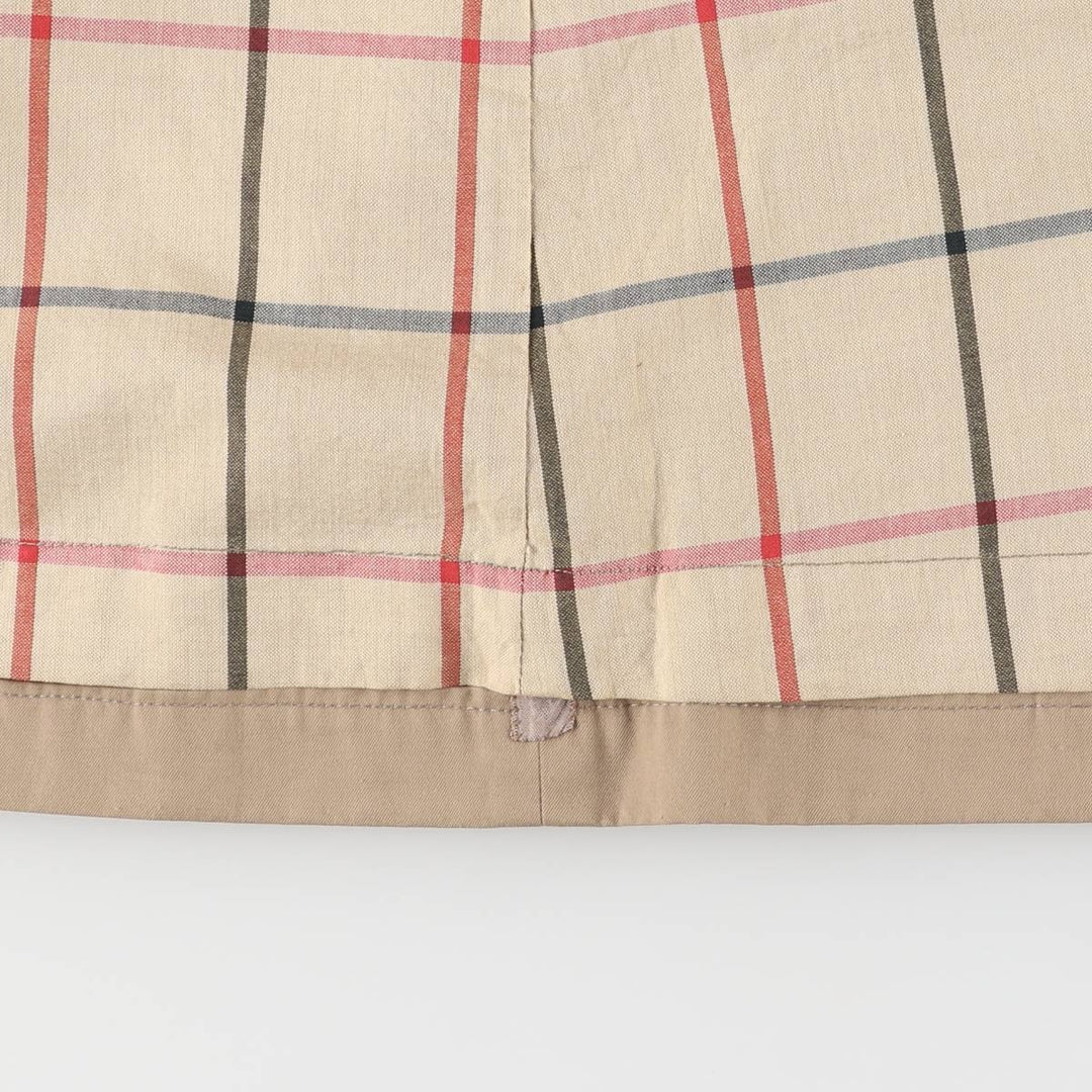 Burberry's Balmacaan Coat, Made in England, Men's XL Size Terylene Beige type Vintage Second Hand