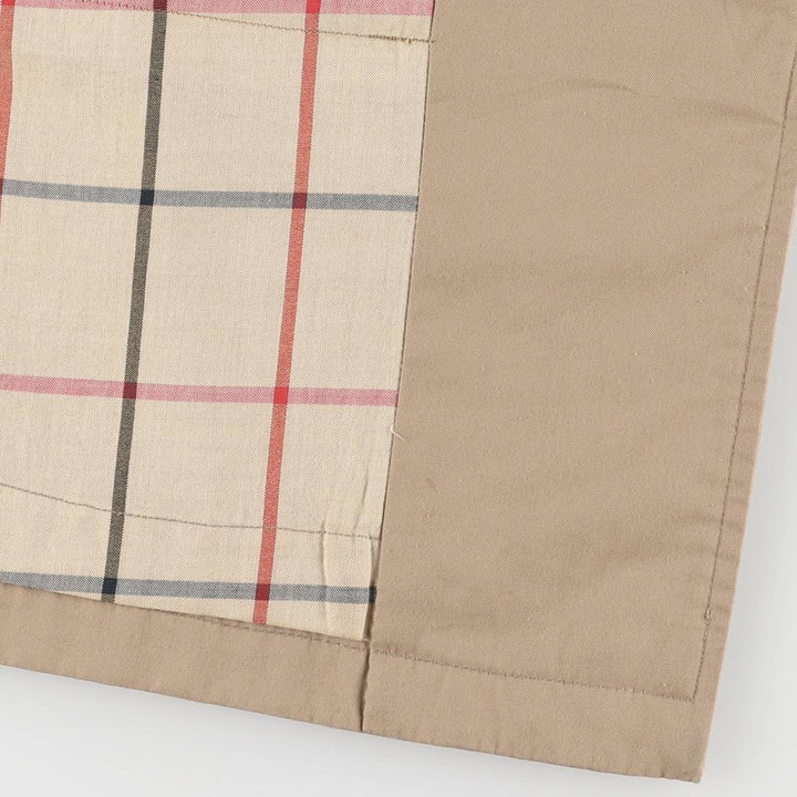 Burberry's Balmacaan Coat, Made in England, Men's XL Size Terylene Beige type Vintage Second Hand