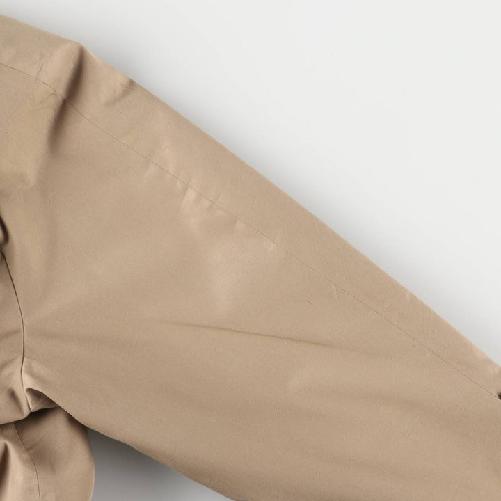 Burberry's Balmacaan Coat, Made in England, Men's XL Size Terylene Beige type Vintage Second Hand