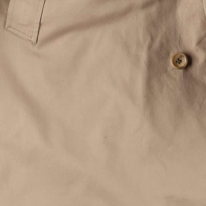 Burberry's Balmacaan Coat, Made in England, Men's XL Size Terylene Beige type Vintage Second Hand