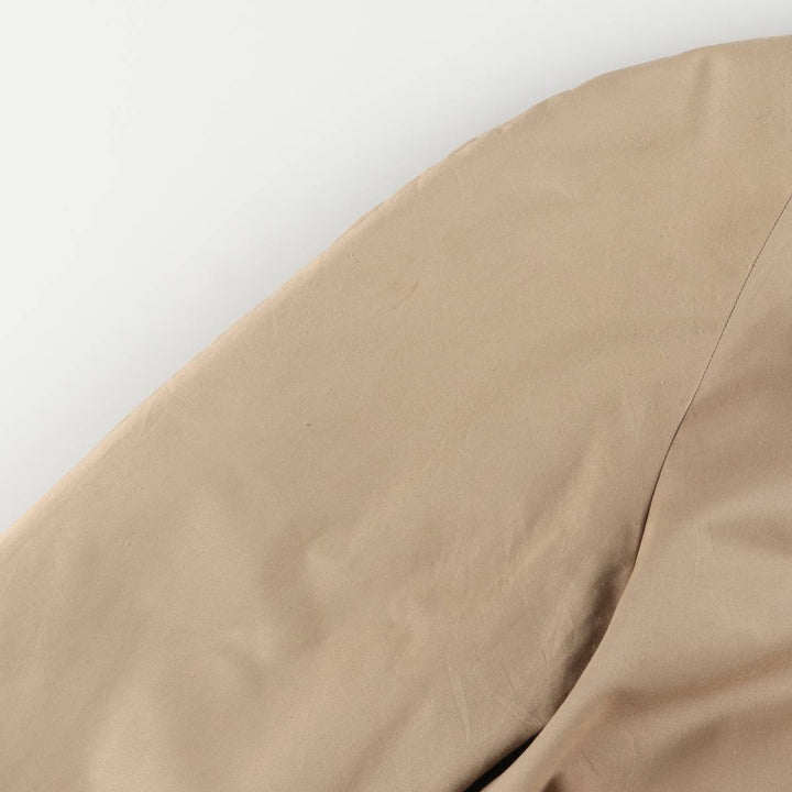 Burberry's Balmacaan Coat, Made in England, Men's XL Size Terylene Beige type Vintage Second Hand
