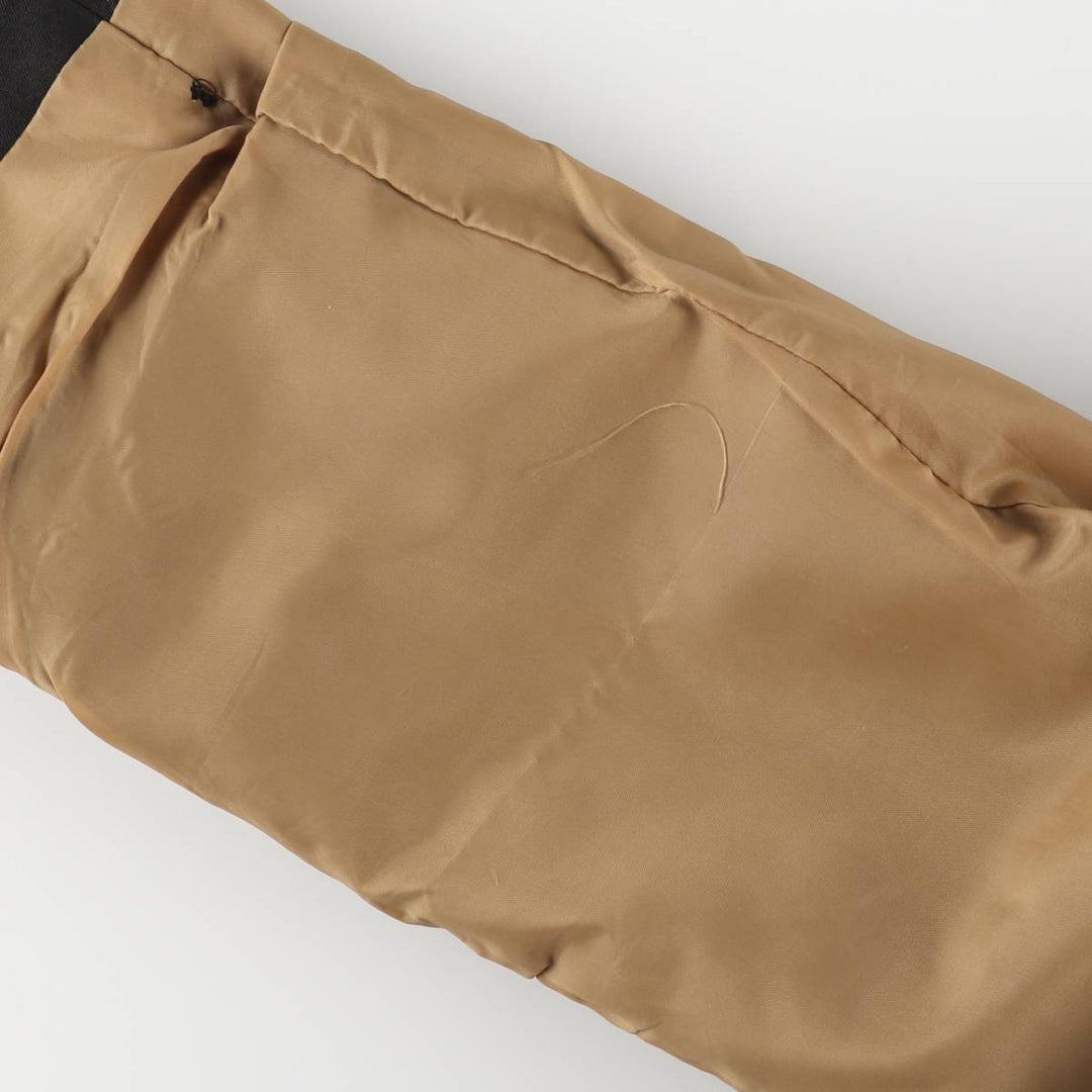 Burberry's Balmacaan Coat, Made in England, Men's Size L polyester black type Vintage Second Hand