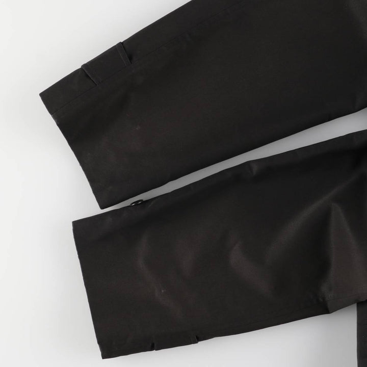 Burberry's Balmacaan Coat, Made in England, Men's Size L polyester black type Vintage Second Hand