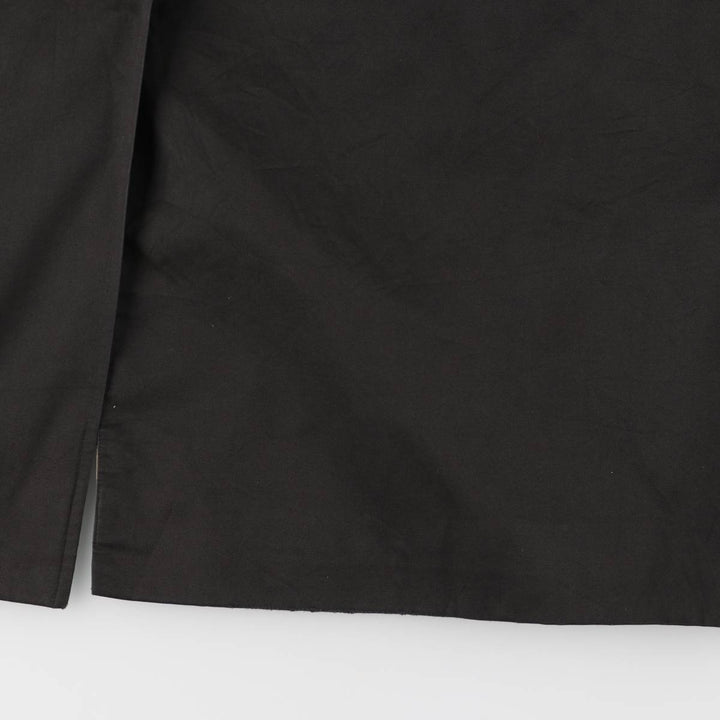 Burberry's Balmacaan Coat, Made in England, Men's Size L polyester black type Vintage Second Hand