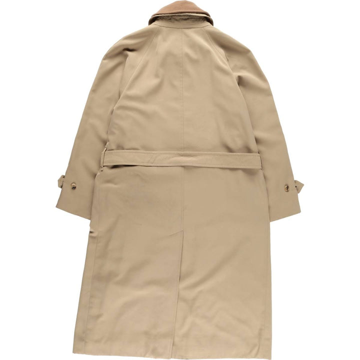 Burberry's BURBERRY LONDON Balmacaan Coat, Men's XL polyester Beige type Vintage Second Hand