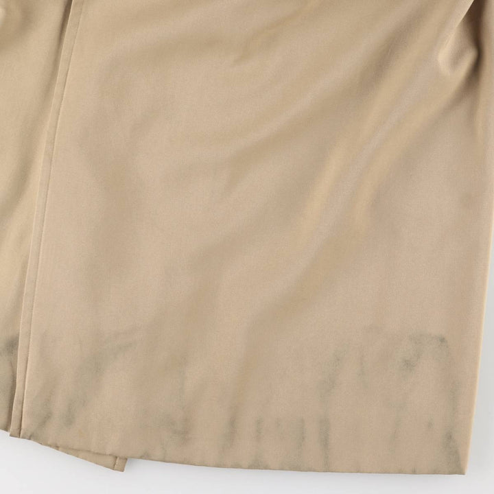 Burberry's BURBERRY LONDON Balmacaan Coat, Men's XL polyester Beige type Vintage Second Hand
