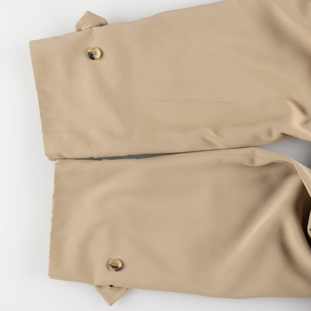 Burberry's BURBERRY LONDON Balmacaan Coat, Men's XL polyester Beige type Vintage Second Hand