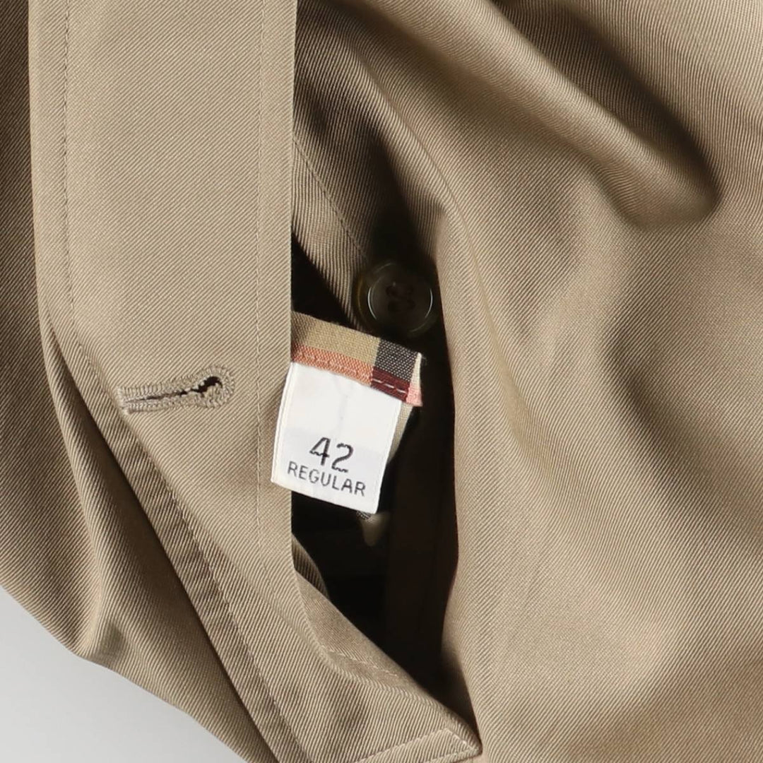Burberry's BURBERRYS OF LONDON Balmacaan Coat, Men's XL cotton Beige type Vintage Second Hand