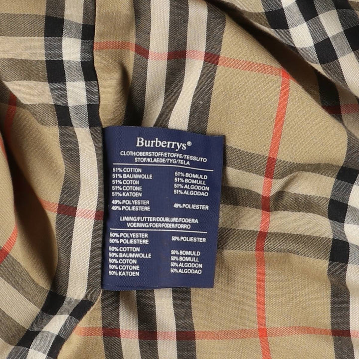 Burberry's BURBERRYS OF LONDON Balmacaan Coat, Men's XL cotton Beige type Vintage Second Hand