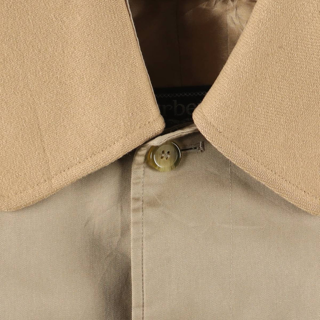 Burberry's BURBERRYS OF LONDON Balmacaan Coat, Men's XL cotton Beige type Vintage Second Hand