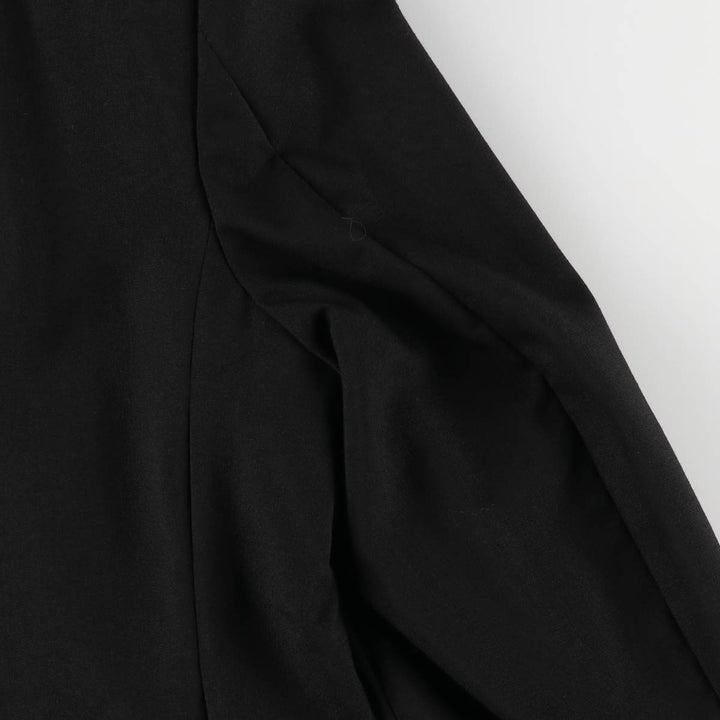 Burberry's wool tailored jacket, men's size L wool black type Vintage Second Hand