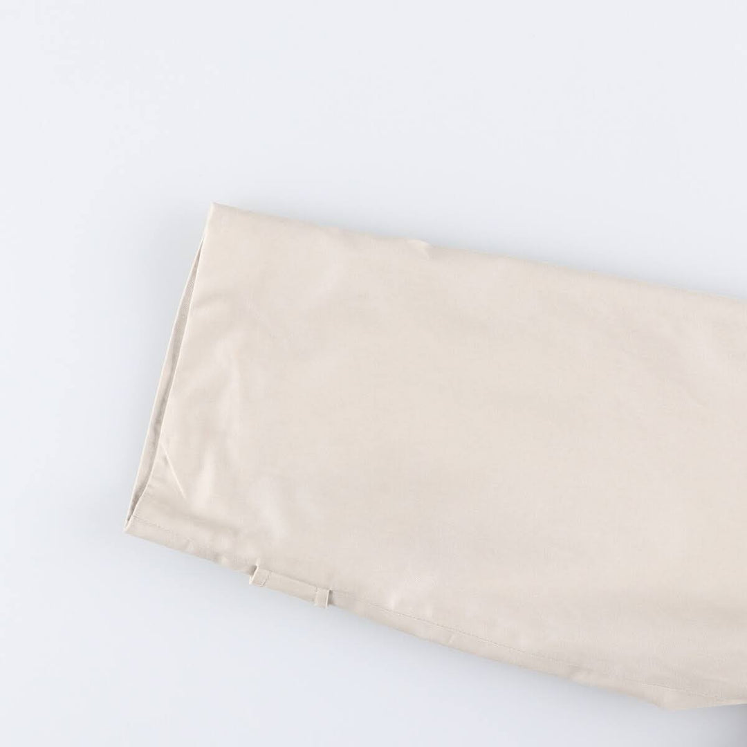 Burberry's Balmacaan Coat, Made in England, Men's Size L cotton Beige type Vintage Second Hand