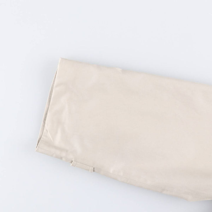 Burberry's Balmacaan Coat, Made in England, Men's Size L cotton Beige type Vintage Second Hand