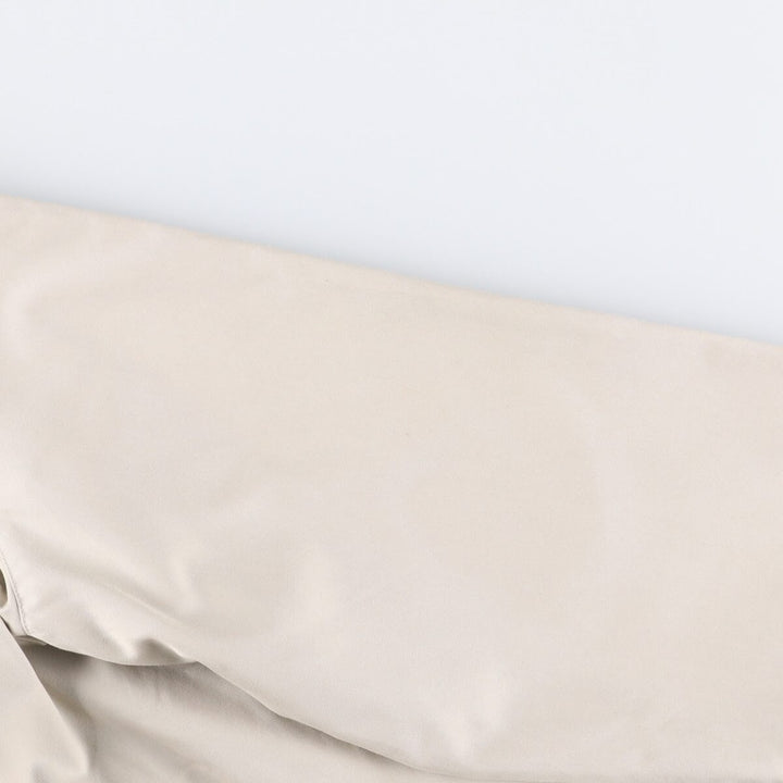 Burberry's Balmacaan Coat, Made in England, Men's Size L cotton Beige type Vintage Second Hand